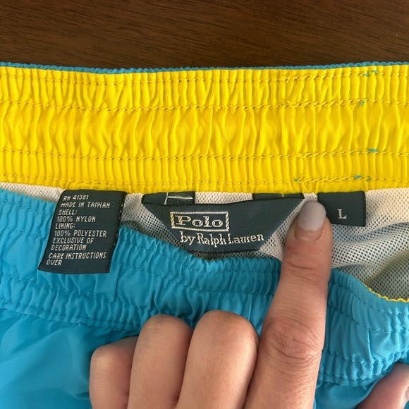 Polo by Ralph Lauren Men's Blue Swim Shorts Trunks - Picture 4 of 4